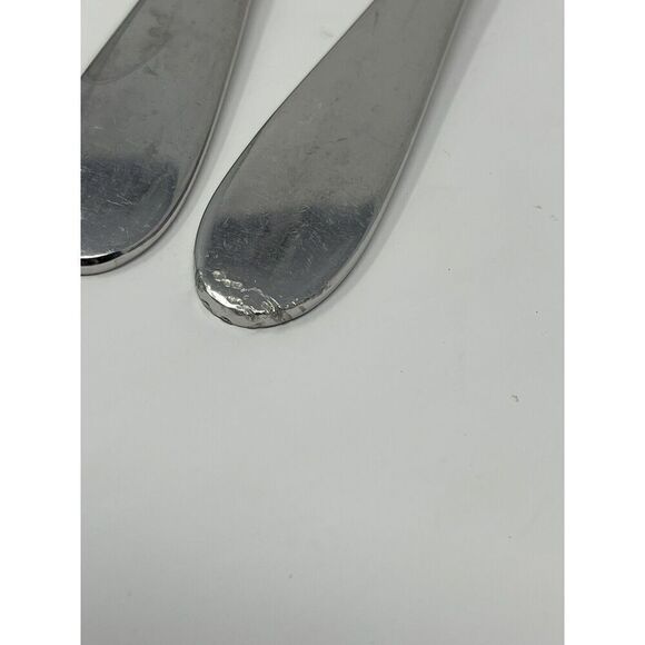 Oneida AVONDALE II 2 Stainless Place Oval Dinner Soup Spoons 7 3/4" Set Of 5 - Picture 4 of 8